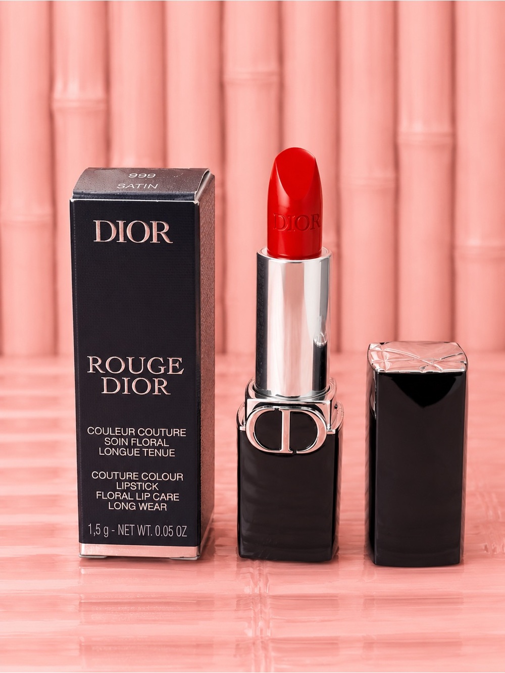 Dior Rouge Dior Satin Lipstick - Vibrant Red